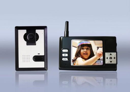 2.4 Ghz 3.5" Wireless Video Intercom Doorbell Take Photo Automatically